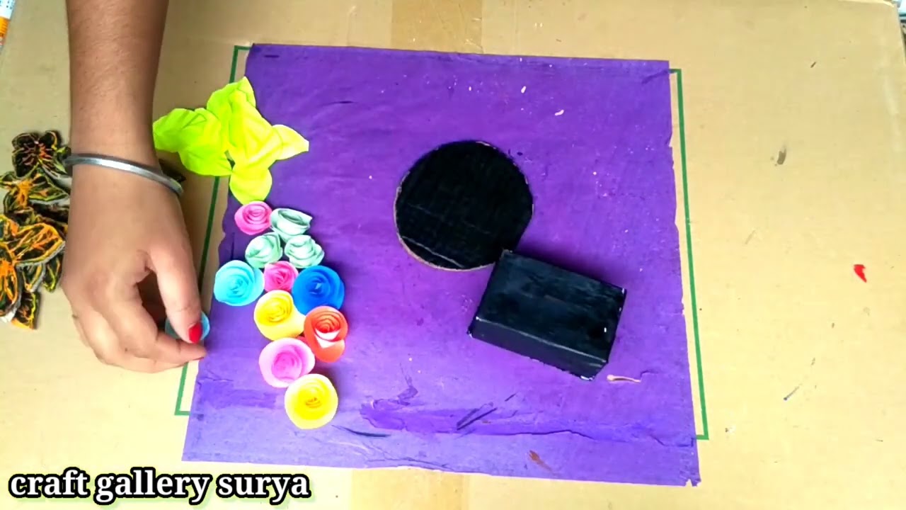 Butterfly Flower Wall Hanging ideas | Butterfly Spring Craft Ideas | DIY Butterfly Room Decor Ideas|