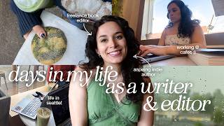regular days in my life as a writer & freelance editor