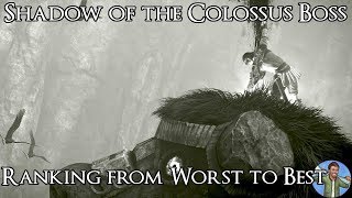 Ranking the Shadow of the Colossus Bosses from Worst to Best