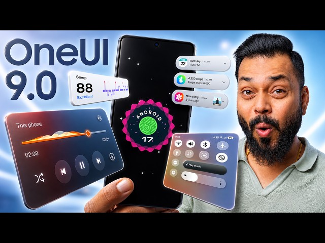 OneUI 9.0 Hands On & First Look ⚡ Top 10+ Crazy Features Of OneUI 9.0