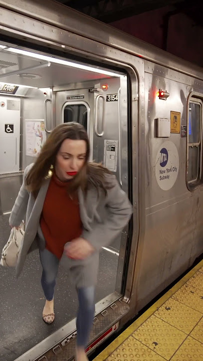 NYCโs subway is THE BEST in the world ๐๐ #newyorkcity