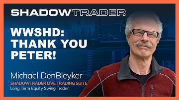 WWSHD: Thank you Peter!