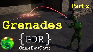 Grenades with path prediction PART 2 - #55 Make a Multiplayer Game in Unreal Engine - Tutorial