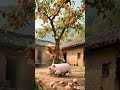 Rural life, animal confusing behavior, animal spirit, bullshit, boo absurd video