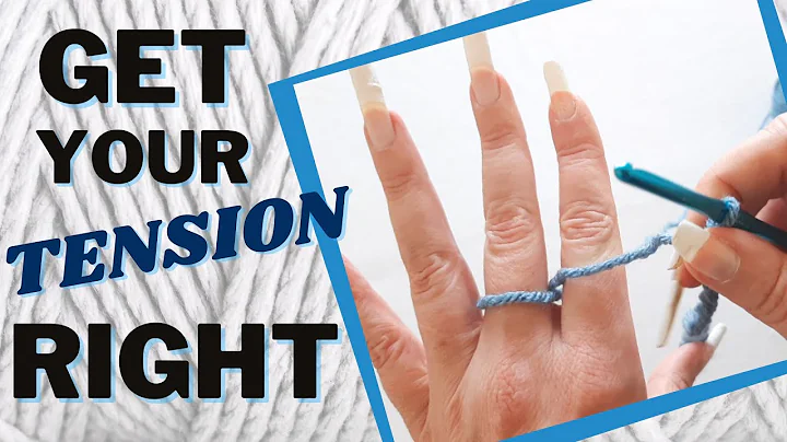 How to hold your Crochet HOOK & YARN for Tension + Cheat Methods if you just can't get it right
