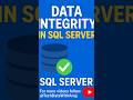 Data Integrity in HINDI | Types of Data Integrity with Examples? #DataIntegrity #Database