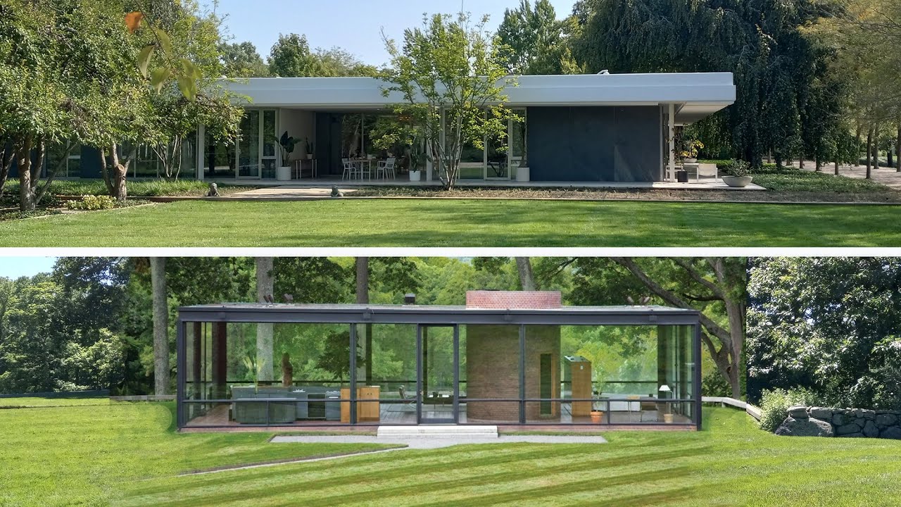 Architecture CodeX 54 The Glass House by Philip Johnson and The Miller