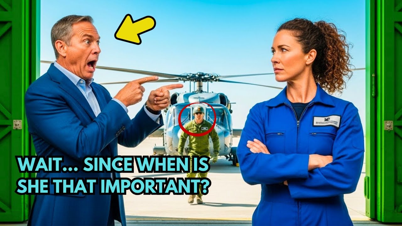 Tycoon Fired the Female Mechanic — Then Collapsed When a Navy Helicopter Spoke Her Forbidden Name
