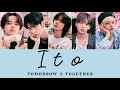 《日本語歌詞》Ito TOMORROW X TOGETHER GReeeeN color coded パート 日本語字幕 투모로우바이투게더 이토 투바투