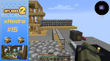 Sky Bees 2 E15 Blood Magic to unlock Mekanism and Prep for Applied Energistics