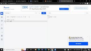 VITechTalks || Python-Batch-3|| List Profile