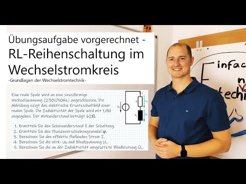 Video: Wie findet man die Gesamtinduktivität in einer Reihenschaltung?