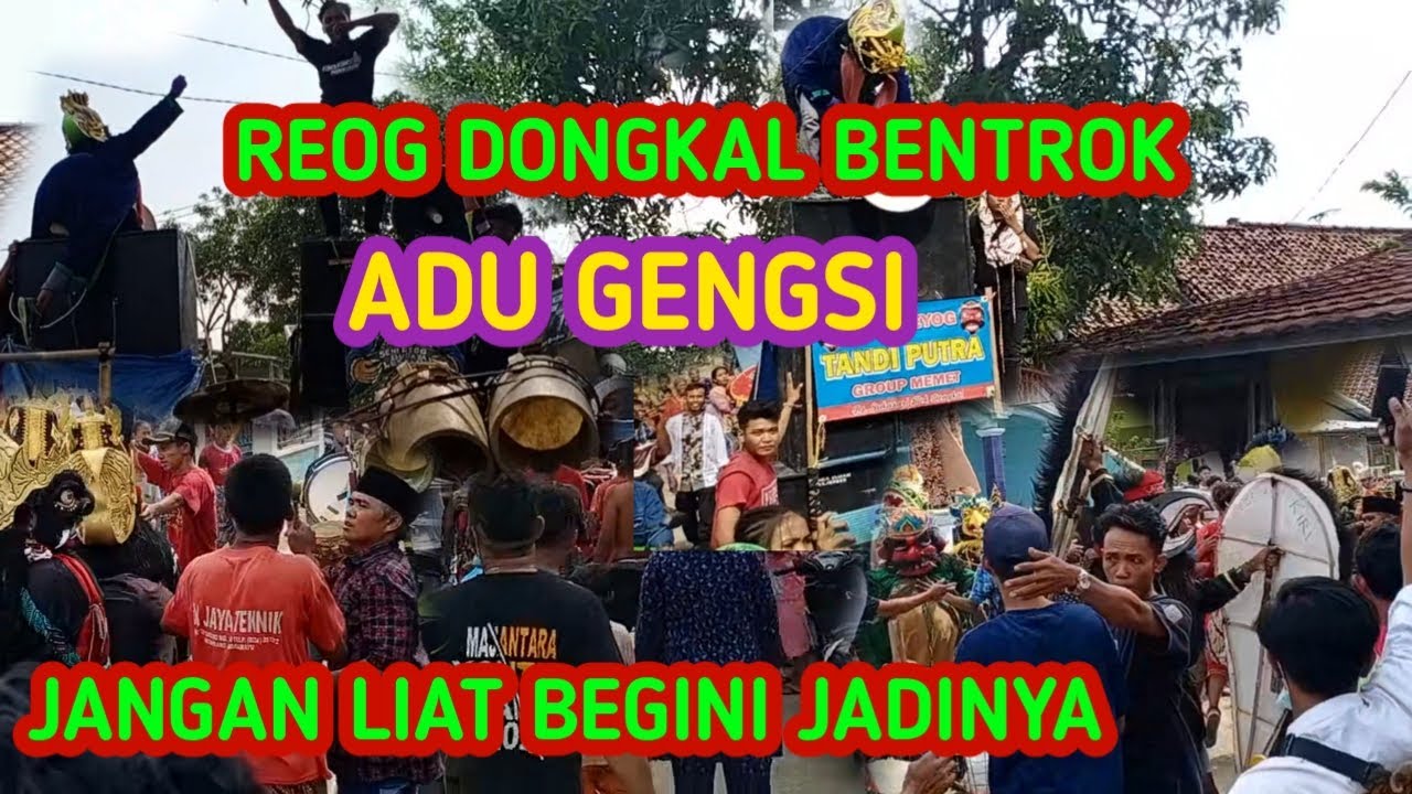 BENTROK || Dua Putra Dongkal || ADU GENGSI || Kesenian Reog Indramayu