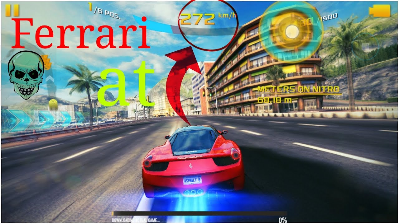 Asphalt 8 gameplay in hindi - YouTube