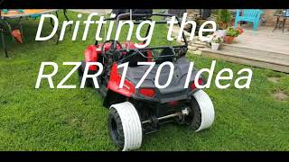 Drifting the Polaris Razor RZR 170 Idea