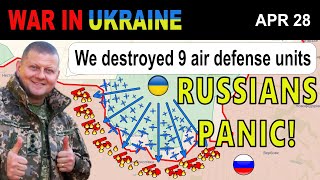 28 Apr: Tables Turned Fast! Ukrainians Gained Air Superiority \& Destroyed Russian Convoys