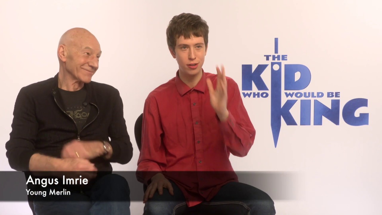 Download Sir Patrick Stewart and Angus Imrie on Merlin
