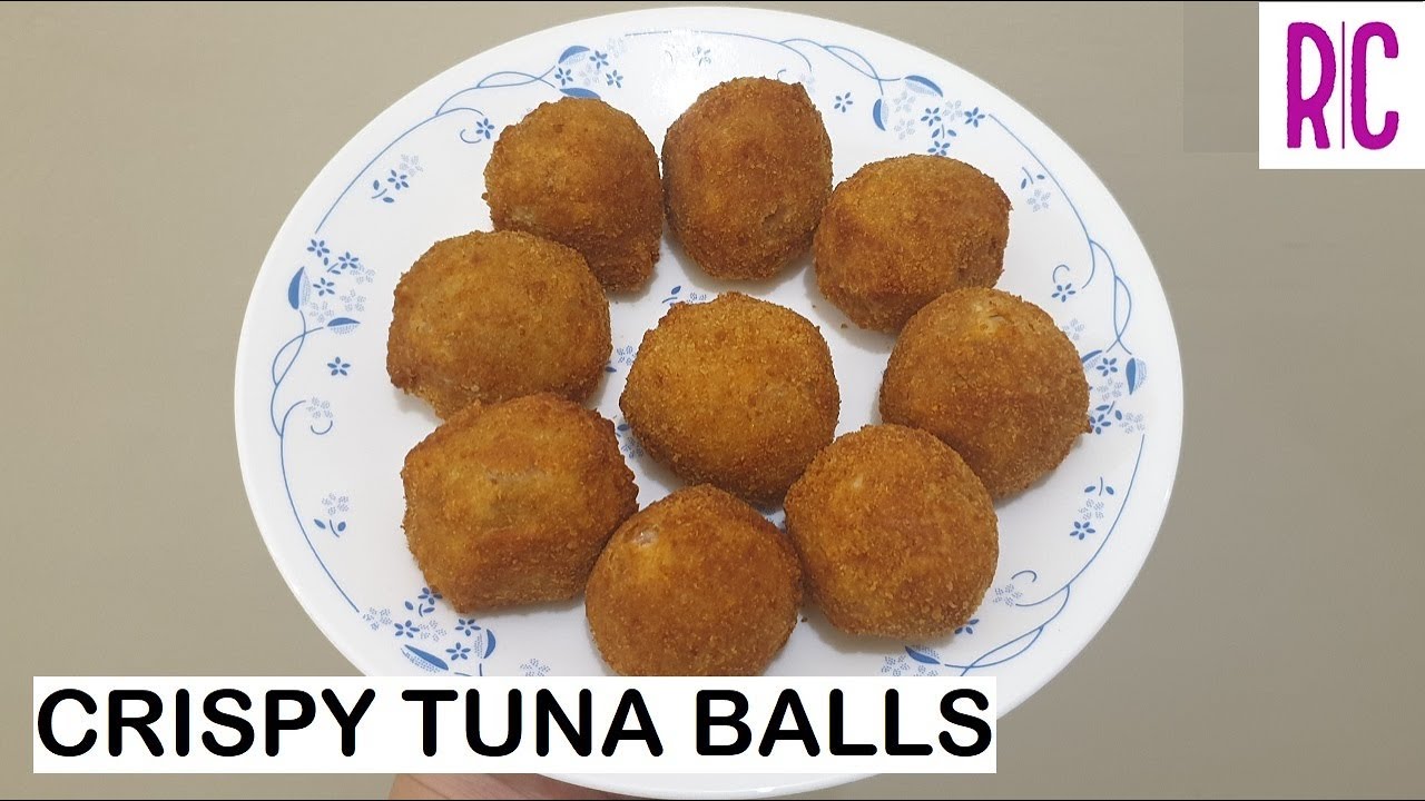 CRISPY TUNA BALLS [using canned tuna] Recel Creates YouTube