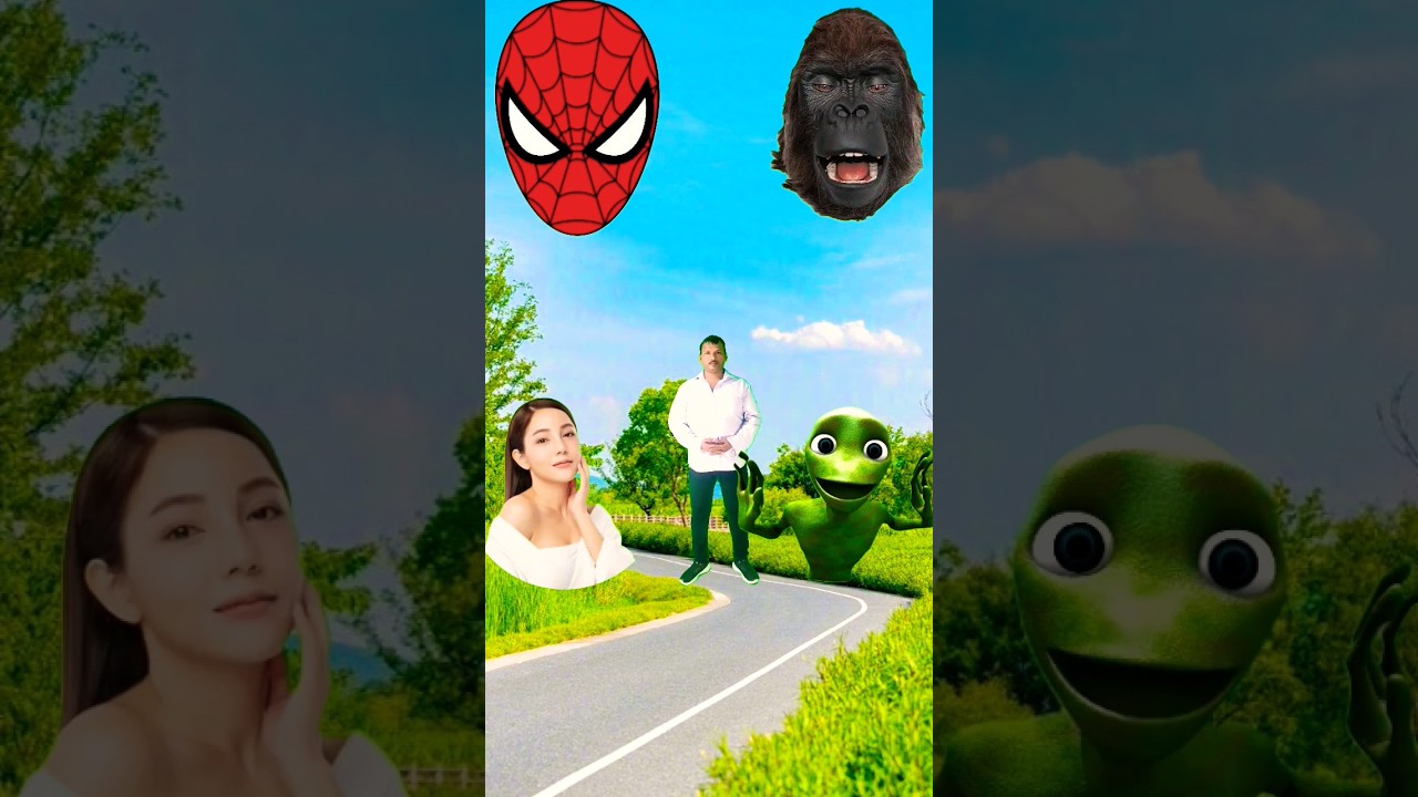 Spider-Man,Gorilla & Alien magic 