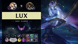 Lux Carry vs Jhin - NA Master Patch 14.10