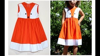 MODELAGEM DE VESTIDO INFANTIL RAPOSINHA