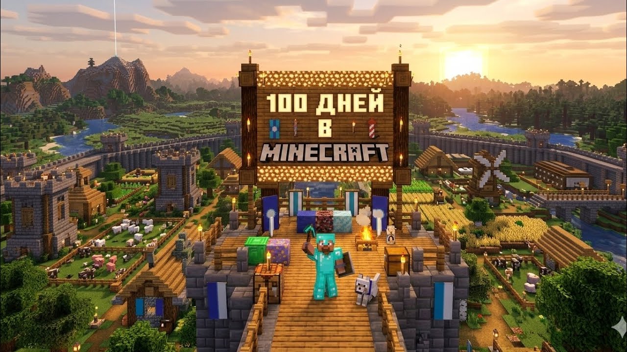 100 дней в маникрафте 