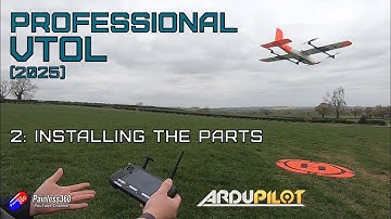 Professional 4+1 VTOL Build: Video 2, how to install all the hardware into the 