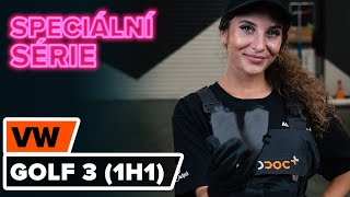 Vyměna zadní a přední Sada brzdových destiček VW GOLF III (1H1) - video návody