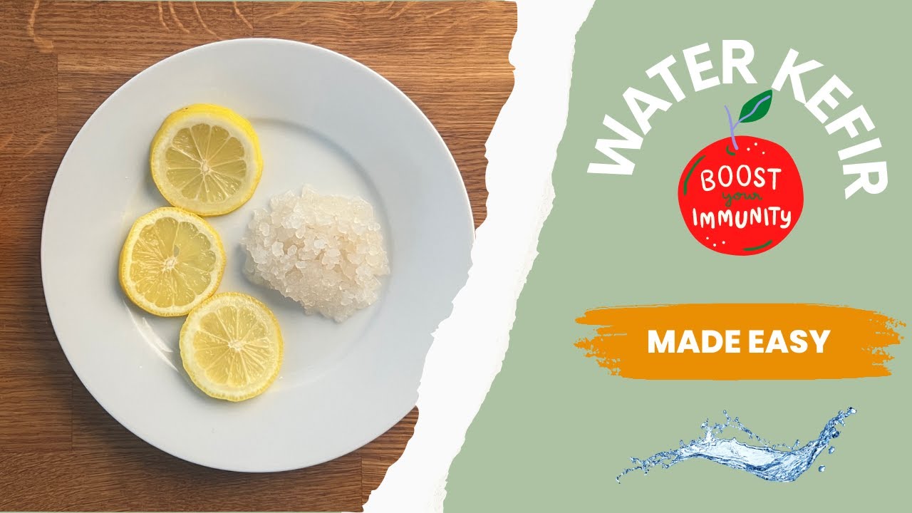 BOOST your immune system 🚀 Water kefir the EASY way YouTube