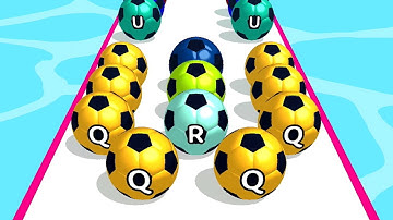 A-Z Run - All Levels Gameplay Android, iOS ( Level 407 - 417 )