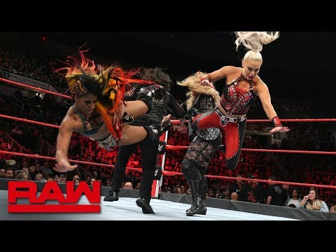 Nia Jax vs. Ember Moon vs. Dana Brooke vs. Tamina - Fatal 4-Way Match: Raw, Oct. 22, 2018