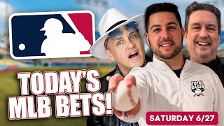⚾ LIVE: Total Bases Saturday 🔥 MLB Picks Today, Odds & Best Bets 6/27
