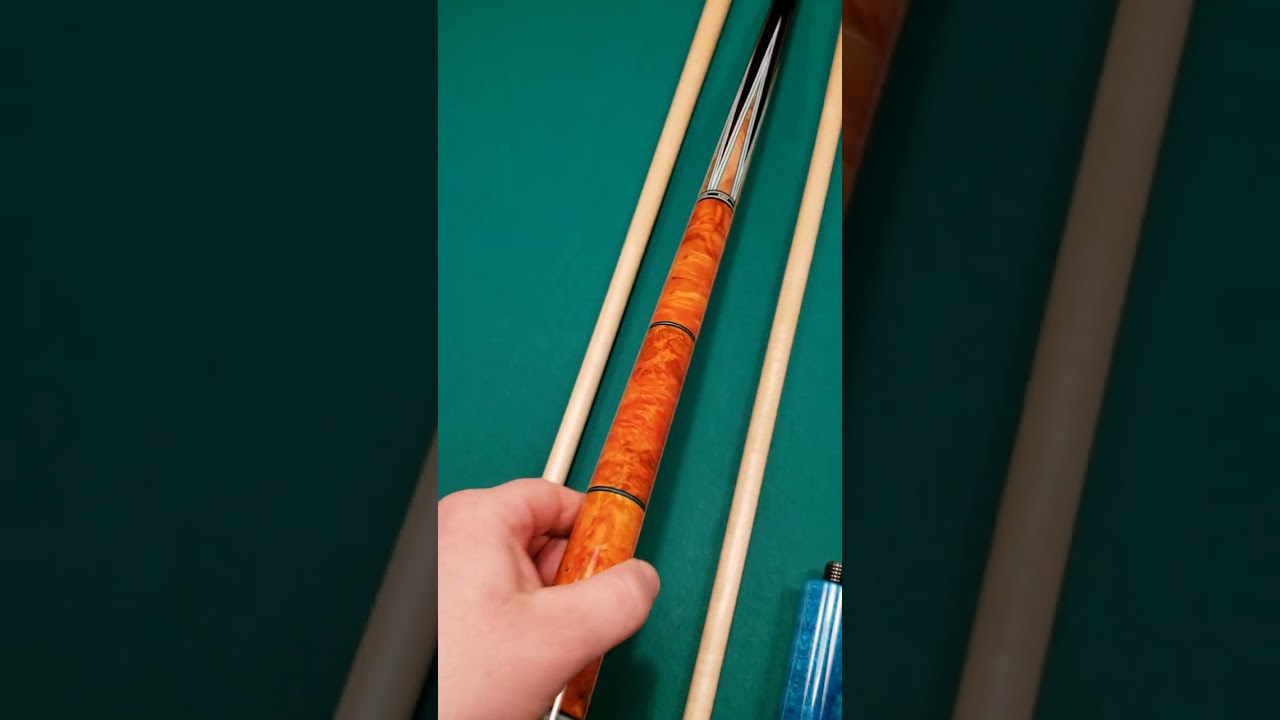 Custom made pool cue by Salmero Roy Bautista 🔥 Crossroadcues.com