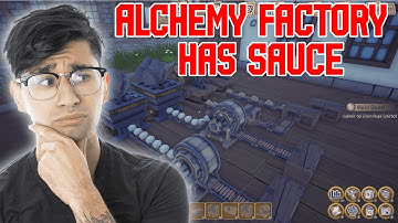 Factorio + TCG Cardshop = Alchemy Factory