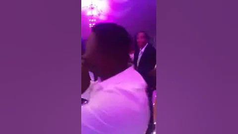 Charles Emeka introduces Dr Sid as he entertains bride & gr