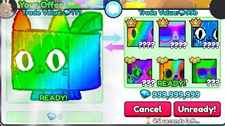 INSANE OFFERS For 1/1 Rainbow Titanic Sketch Cat in Pet Simulator 99!