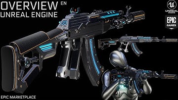 EN | OVERVIEW Sci-Fi AK-47 |  UNREAL ENGINE 5
