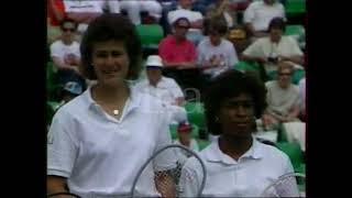 Zina Garrison & Pam Shriver Vs Jana Novotna & Helena Sukova Olympics 1988 Doubles Final Seoul
