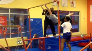 Katherine does Flyaway Gymnastics