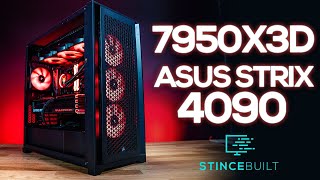 Corsair 5000D Airflow Custom PC with 7950X3D + Asus Strix 4090!