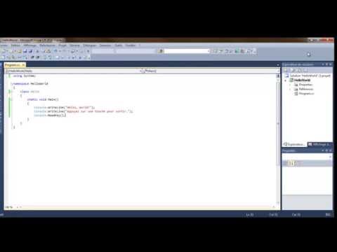 HelloWorld en C++, C# et Java