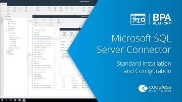 Quickstart Guide: Microsoft SQL Server Connector | Standard Installation and Configuration