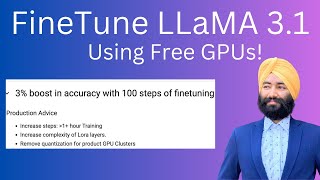 Boost LLaMA 3.1 Performance by 3% in Just 100 Steps on Google Colab Free Tier | Text Classification