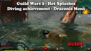 Guild Wars 2 - Hot Splashes - Diving achievement - Draconis Mons