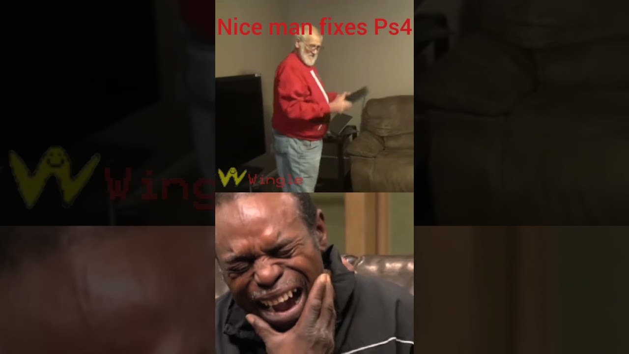 Nice man fixes Ps4 