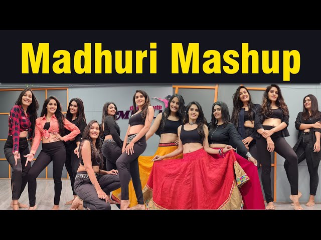 Madhuri Dixit Mashup/Dance Cover/Kay Sera Sera/Ek Do Teen/Aaja Nachle/Ghaghra/MITALI'S DANCE class=