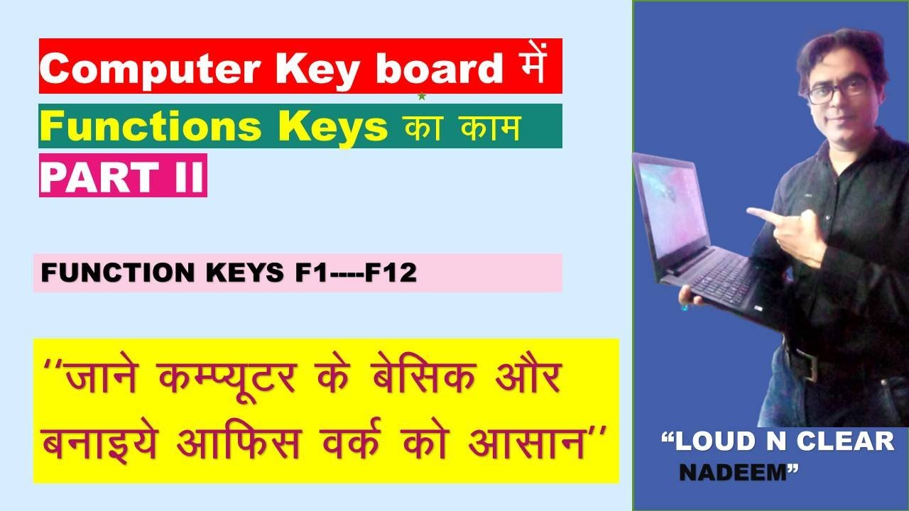 Computer Keyboard Function Keys Keyboard Part II Keyboard Me Function