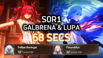 Wuthering Waves l Galbrea & lupa S0R1 POWER FUSION l Tower of Adversity 2.7