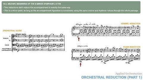 Applied Orchestration #20: orchestral reduction for piano part 1