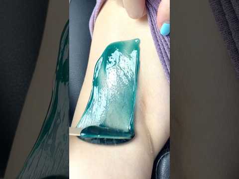 Satisfying wax pull!! #waxing #wax #hardwax #hairremoval #asmr #waxbeads #armpitwax #satisfyingasmr